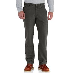 Carhartt Relaxed Fit Rugged Flex Canvas Work Pant Rigby Dungaree Peat Workwear